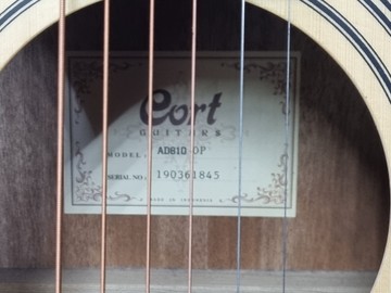 Б/в Акустична гітара Cort ad810 op 01-200895910