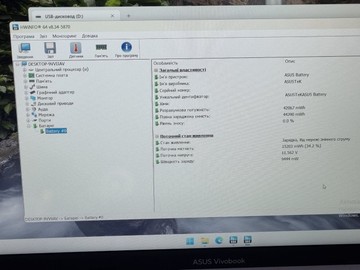 Б/в Ноутбук Asus 15/core i5-1334u ddr4/16gb ddr4/ssd 512 gb/*інтегрована 01-200982149