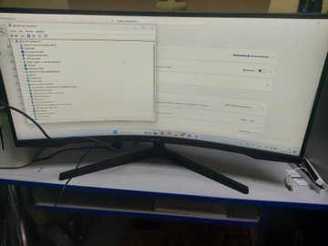 Б/у Монитор Samsung odyssey g5 c34g55tw 01-201003633