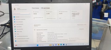 Б/у Ноутбук Lenovo 14/core i7 4600u ddr3/12gb ddr3/hdd *відсутній/ssd 256 gb/*інтегрована 01-201002888
