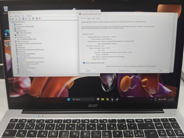 Б/в Ноутбук Acer 15/celeron n4500 ddr4/8gb ddr4/hdd *відсутній/ssd 250 gb/*інтегрована 01-201031613