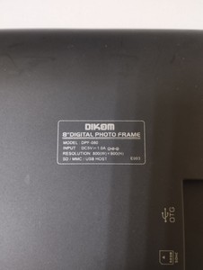 Б/у Фоторамка цифровая Dikom dpf-080 01-201065916