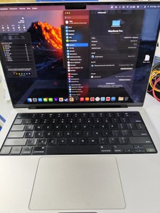 Б/в Ноутбук Apple macbook pro 14 a2442/m1 pro/ram16gb/ssd512gb/gpu 14core 01-201070744