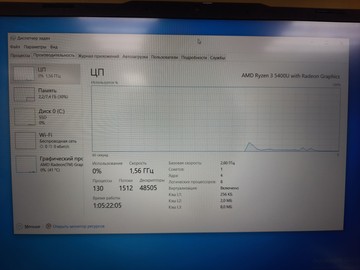 Б/в Ноутбук Acer 15/ryzen 3 5400u ddr4/8gb ddr4/ssd 512 gb/*інтегрована 01-201090879