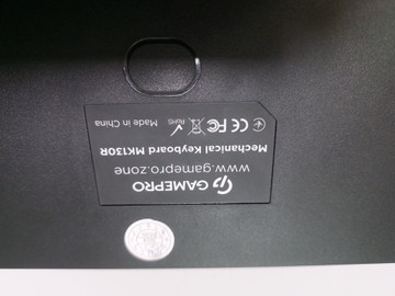 Б/в Клавіатура Gamepro mk130r 01-201101244