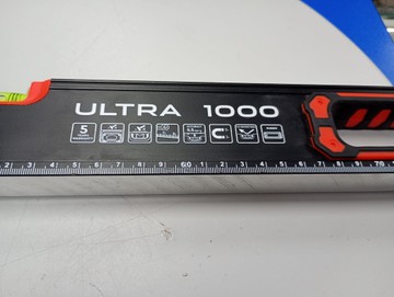 Б/у Уровень строительный Dnipro-M ultra 1000 мм 01-201096591