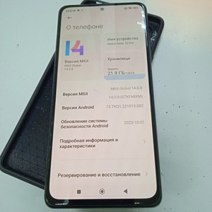 Б/в Мобільний телефон Xiaomi redmi note 10 pro 6/128gb 01-201116511