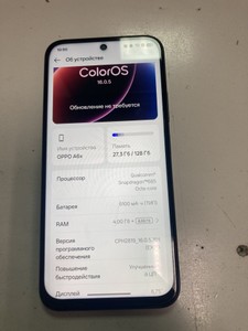 Б/в Мобільний телефон Oppo a6x 4/128gb 01-201126739