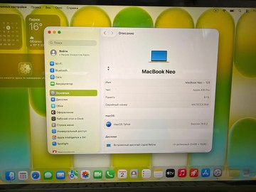 Б/в Ноутбук Apple macbook neo 256gb indigo 01-201144783