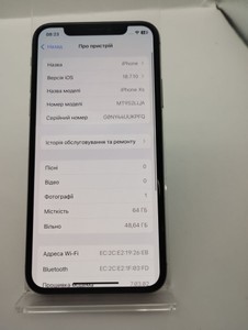 Б/в Мобільний телефон Apple iphone xs 64gb 01-201138056