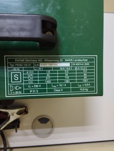 01-200769628: Parkside pesg 120 a1