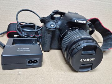 01-200795481: Canon eos 600d + ef-s 18-55mm 1:3.5-5.6 is ii