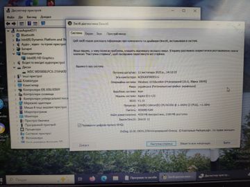 Б/в Ноутбук Acer 11/celeron n3350 ddr3/4gb ddr3/hdd 500 gb/*інтегрована 01-200803319