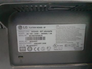 Б/у Монитор Lg w2242st 01-200807650