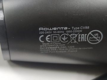 Б/у Фен Rowenta cv8840f0 01-200819718