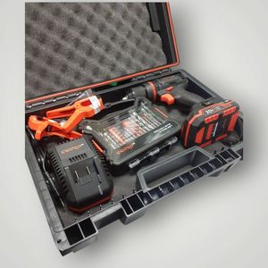 Б/в Набір інструментів Dnipro-M cd-201hbc compact/ dga-201bc ultra 1акб 4ah зп 01-200802409