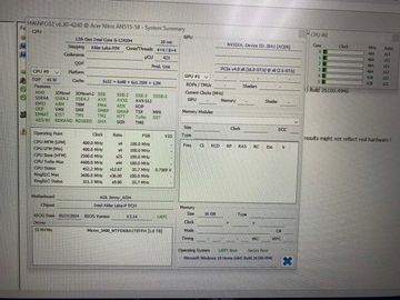 Б/в Ноутбук Acer 15/core i5-12450h ddr5/16gb ddr5/hdd *відсутній/ssd 1000 gb/geforce rtx4050 6gb 01-200830974