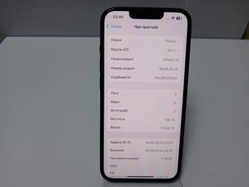Б/в Мобільний телефон Apple iphone 13 128gb 01-200828102