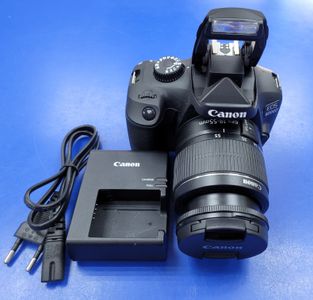 Б/в Фотоапарат Canon eos 4000d + ef-s 18-55mm macro 0-25m 0,8ft 01-200816453
