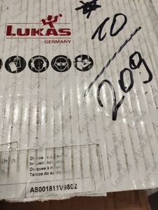 Б/в Шліфувальний круг Lukas a24/30t-bf t27 230x6x22,23 mm 01-200873415