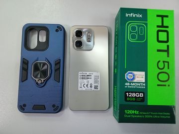 Б/в Мобільний телефон Infinix hot 50i 4/128gb 01-200904866
