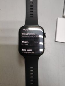 Б/в Смарт-годинник Huawei watch fit 3 01-200916243