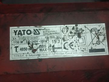 Б/у Отбойный молоток Yato yt-82133 01-200914783