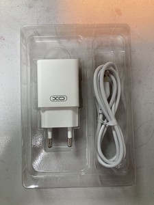 Б/в Мережевий зарядний пристрій Xo l127 + micro usb 01-200940024