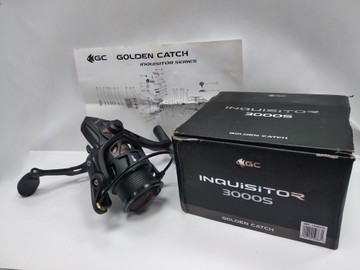 Б/у Катушка рыболовная Golden Catch inquisitor 3000s 01-200963363