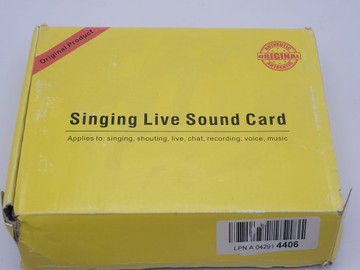 Б/в Аудіо інтерфейс Singing Live v8 01-200982345