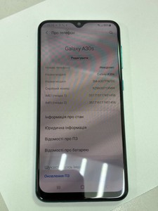 Б/в Мобільний телефон Samsung galaxy a30s 4/64gb 01-200992386