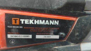 Б/в Шурупокрут Tekhmann tcd-65/i20 bs 01-201008065