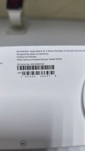 Б/в Смарт-годинник Apple watch se 3 gps 40mm alu. case 01-201032001