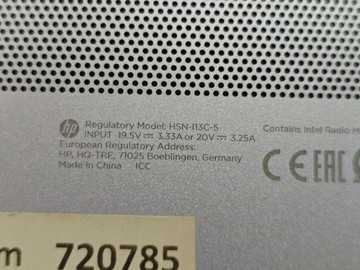 Б/у Ноутбук Hp 15/core i7 8650u ddr4/32gb ddr4/hdd *відсутній/ssd 256 gb/*інтегрована 01-201046660