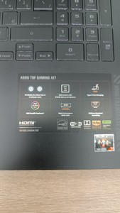 Б/в Ноутбук Asus 17/ryzen 7 7735hs ddr5/16gb ddr5/hdd *відсутній/ssd 512 gb/geforce rtx4050 6gb 01-201054833
