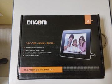 Б/у Фоторамка цифровая Dikom dpf-080 01-201065916