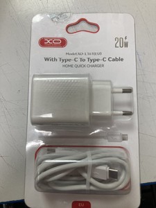 Б/у Сетевое зарядное устройство Xo l161 + type c 01-201103251