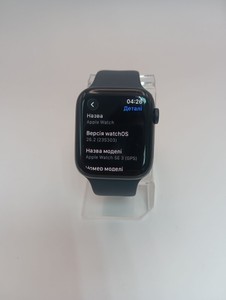 Б/в Смарт-годинник Apple watch se 3 gps 44mm alu. case 01-201072174