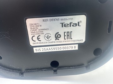 Б/в Пароочищувач Tefal pure force dt8765e0 01-201147512