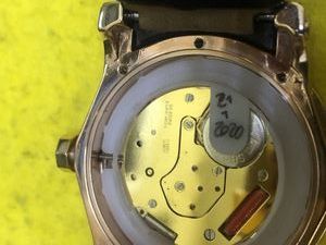 01-200580789: Montegrappa watch nero uno/cal. ronda 6004/idnrwaib