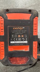 Б/в Шурупокрут Dnipro-M dtd-200bc ultra 2акб 6ah зп 01-200606305