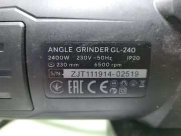 Б/в Кутова шліфмашина Dnipro-M gl-240 01-200820918