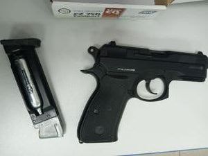 Б/в Пневматичний пістолет Asg cz 75d compact 4,5мм 01-200828397