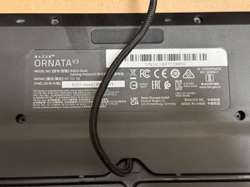 Б/в Клавіатура Razer ornata v3 ukr 01-200836146