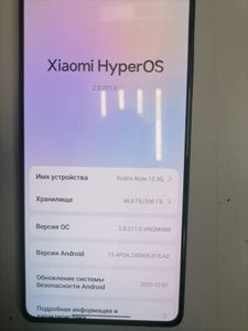 Б/в Мобільний телефон Xiaomi redmi note 13 5g 8/256gb 01-200855824