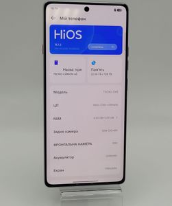 Б/в Мобільний телефон Tecno camon 40 cm5 8/128gb 01-200815490