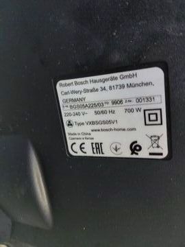Б/у Пылесос Bosch serie 2 bgs05a225 01-200872160