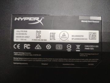 Б/в Клавіатура Hyperx alloy fps rgb 01-200884329