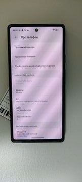 Б/в Мобільний телефон Google pixel 6a 6/128gb 01-200899681