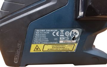 Б/в Лазерний нівелір Bosch gll 3-80 p professional + bs 150 + l-boxx 01-200875542